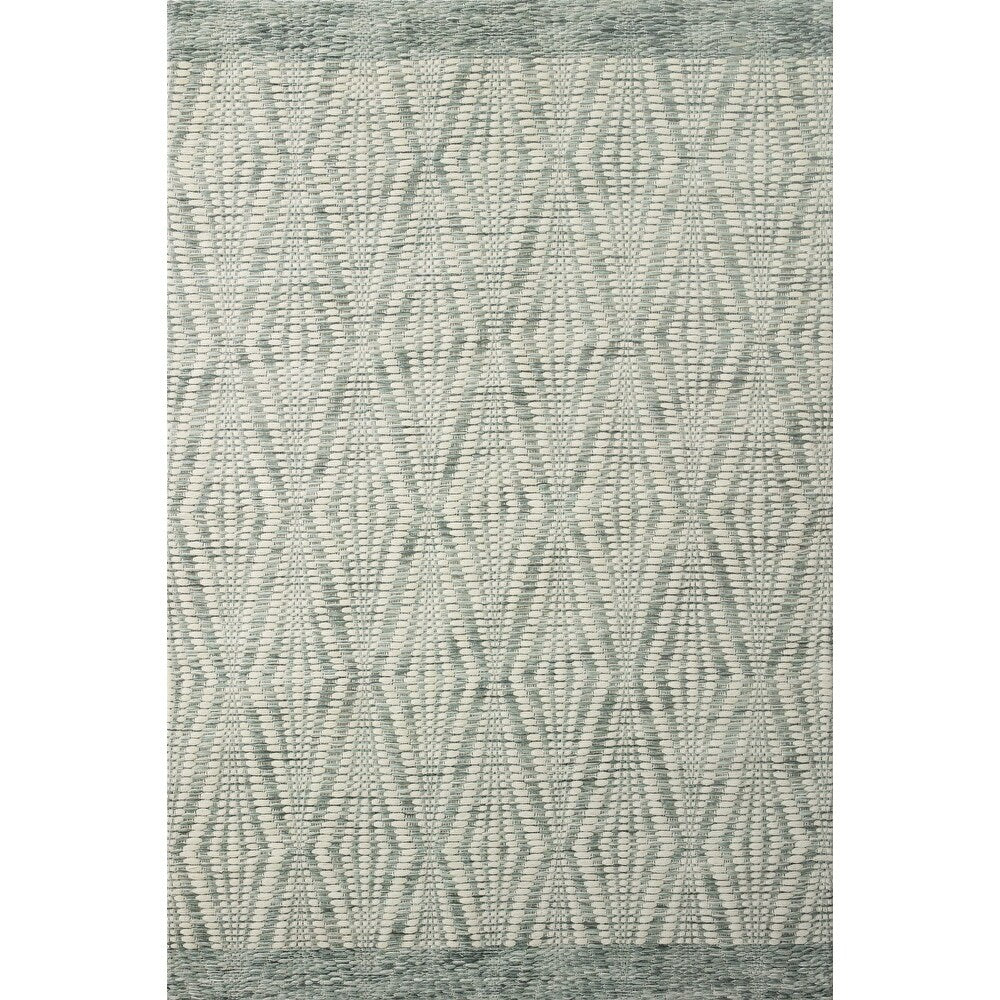 Hand Braided Geometric Rug