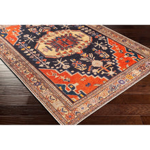 Bold Medallion Printed Machine Washable Area Soft Rug