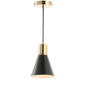 Watts Mid-Century Modern Iron LED Pendant, by JONATHAN Y