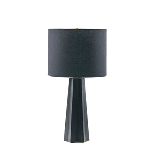 Martha Stewart Athena Geometric Ceramic Table Lamp