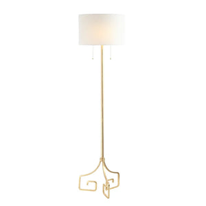 Axel 61.5" Metal LED Floor Lamp, Gold