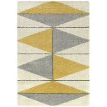 Modern Geometric Berber Shag Soft Area Rug