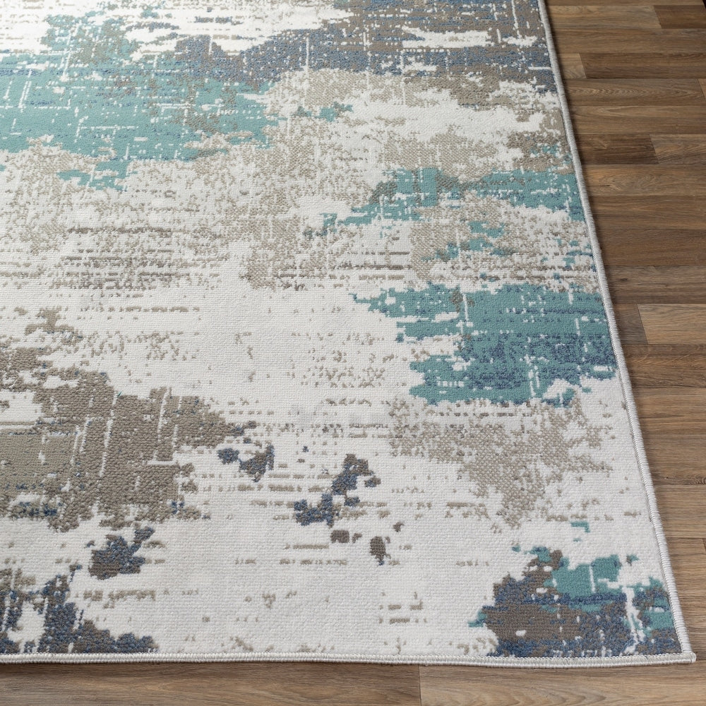 Abstract Industrial Soft Area Rug – Modern Rugs and Decor