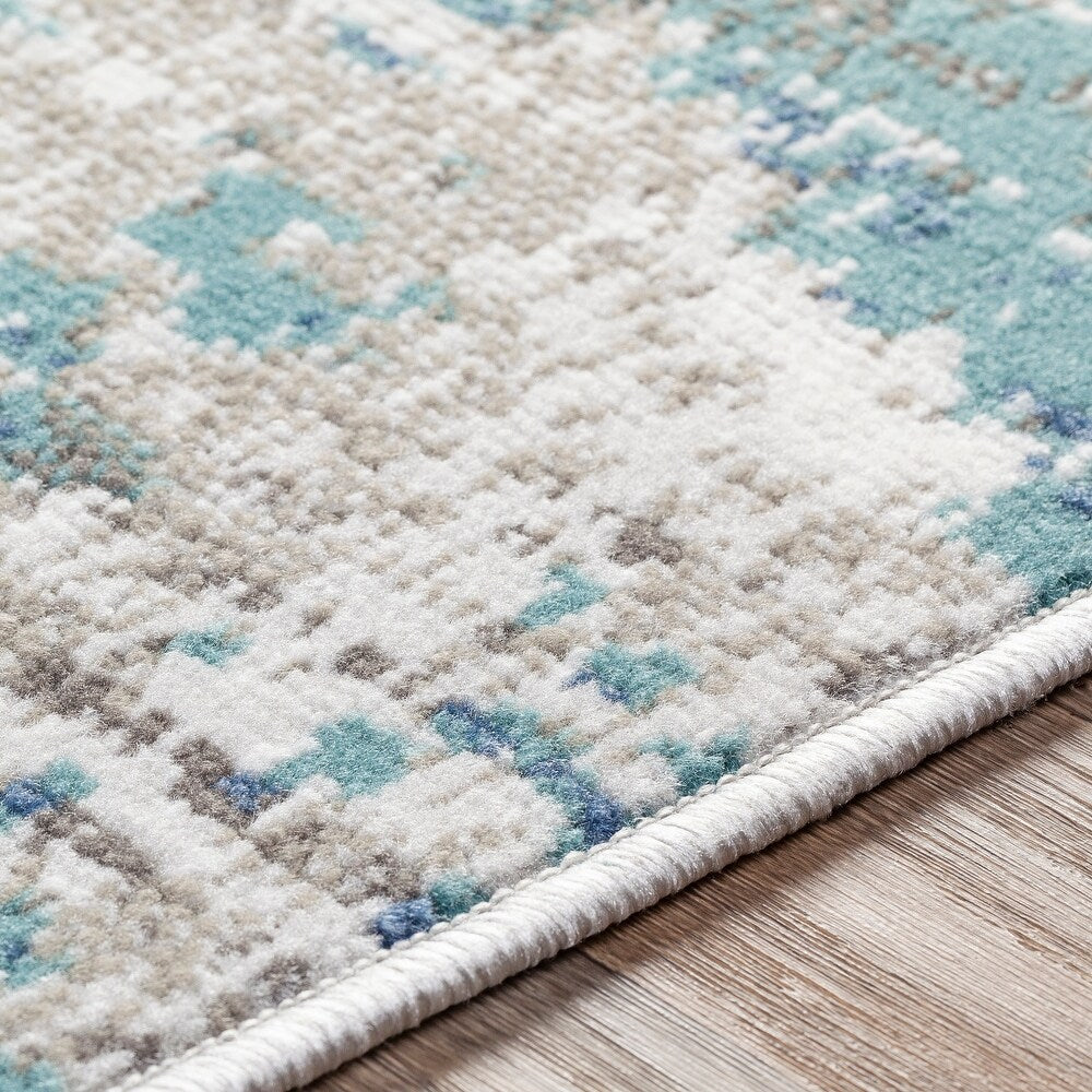 Abstract Industrial Soft Area Rug – Modern Rugs and Decor