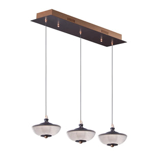 Bella 26.5" Wide Steel Island Pendant