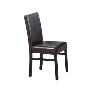 Best Master Furniture Henley Faux Leather Espresso Dining Chairs (Set of 2)
