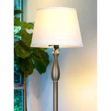 Brightech Gabriella LED Floor Lamp - Nickel
