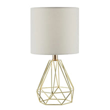 CO-Z 18-Inch Modern Table Lamp with Open Frame Metal Base for Living Room Bedroom