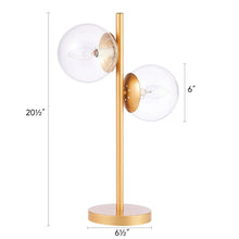 CO-Z 20-Inch Mid Century Modern Table and Desk Lamp