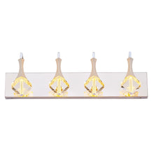 CO-Z Crystal LED Wall Sconce Bathroom Vanity Light