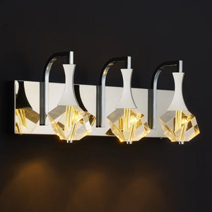 CO-Z Crystal LED Wall Sconce Bathroom Vanity Light