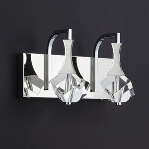 CO-Z Crystal LED Wall Sconce Bathroom Vanity Light