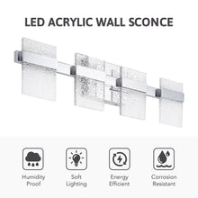 CO-Z Modern 20W LED Wall Sconce Vanity Light Fixture