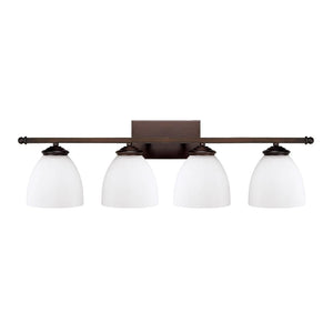 Chapman 4-light Burnished Bronze Bath/Vanity Light