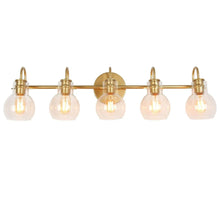 Carson Carrington 3/5-Light Bathroom Vanity Lights Powder Room Glass Wall Sconces