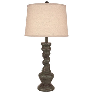 Casual Country Twist Table Lamp