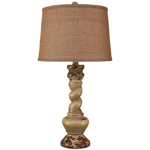 Casual Country Twist Table Lamp