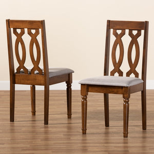 Cherese Modern and Contemporary 2-Piece Dining Chair Set
