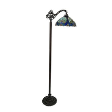 Tiffany Style Victorian Design 1-light Dark Antique Bronze Floor Lamp