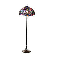 Chloe Tiffany Style Victorian Design 2-light Dark Antique Bronze Floor Lamp