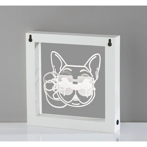 Cool Dog Video LED Light Box Table or Wall Lamp