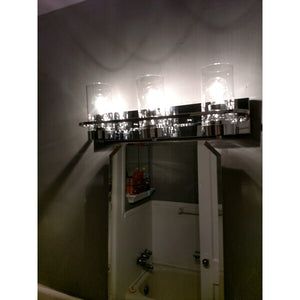 Copper Grove Pal 3-light Chrome Bath/Vanity Fixture