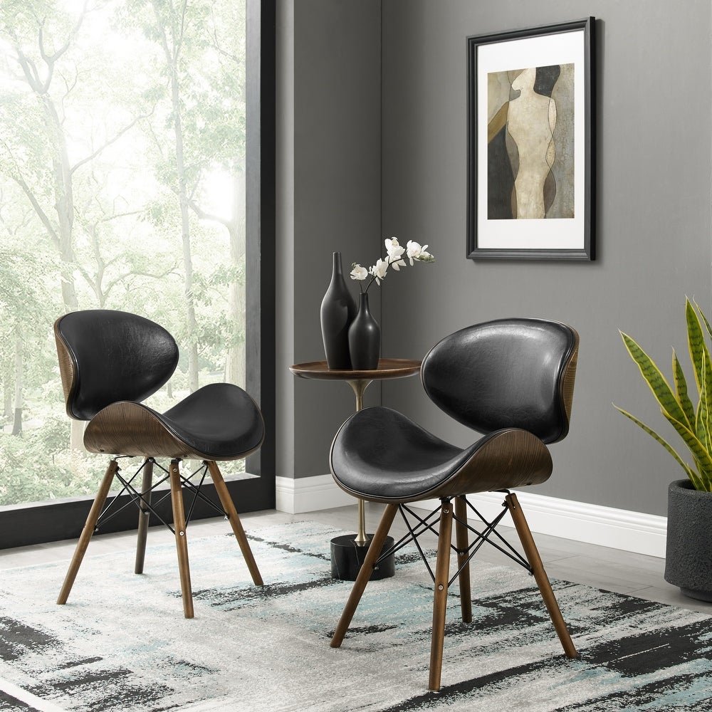 Madonna Mid-century Modern Adjustable Curved Office Chair by Corvus - On  Sale - Bed Bath & Beyond - 20882610