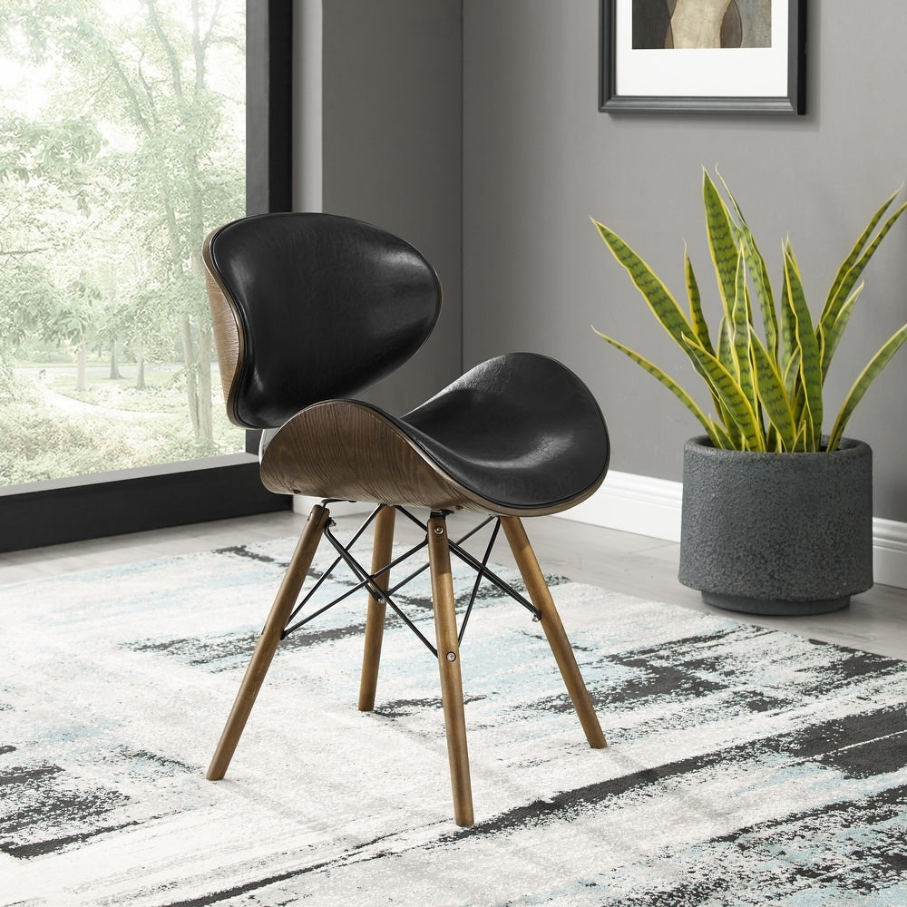 Madonna Mid-century Modern Adjustable Curved Office Chair by Corvus - On  Sale - Bed Bath & Beyond - 20882610