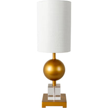 Dania Sphere and Cube Modern Table Lamp - 21"H x 6"W x 6"D - 21"H x 6"W x 6"D