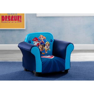 Delta Children PAW Patrol Kids Upholstered Chair with Sculpted Plastic Frame