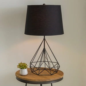 Denain Modern Table Lamp with Painted Iron Base