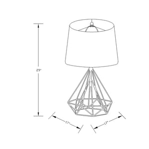 Denain Modern Table Lamp with Painted Iron Base