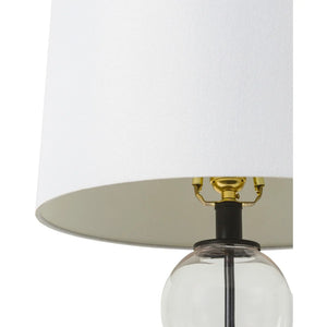 Desiree Modern Glass Orbs Table Lamp - 27"H x 14"W x 14"D