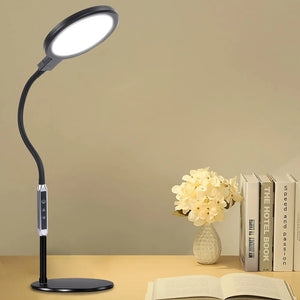 Dimmable LED Desk/Reading Table Lamp Foldable with Remote