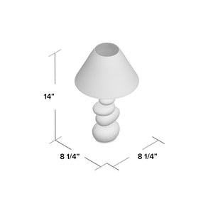 14 inch Rock Design Table Lamp