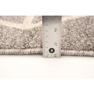 Grey Brown Ana Moroccan Soft Rug