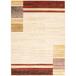 Ivory Taupe Ayla Casual Soft Rug