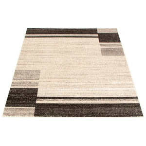 Ivory Taupe Ayla Casual Soft Rug