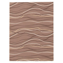 Bellisima Wave Casual Soft Brown Rug