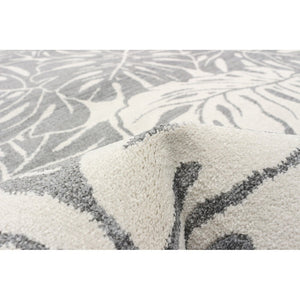 Grey Ivory Brooke Casual Soft Area Rug