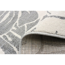 Grey Ivory Brooke Casual Soft Area Rug