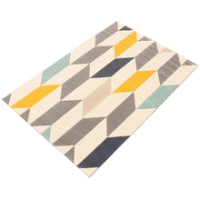 Geometric Multi Modern Contemporary Soft Rug