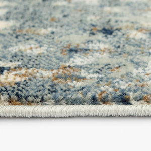 Slate Blue Carmel Casual Soft Rug