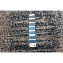 Grey Blue Casual Soft Rug