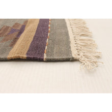 Flat-weave Anatolian FW Grey Wool Kilim