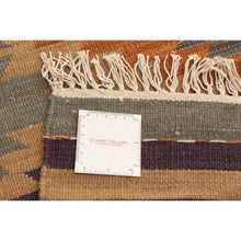 Flat-weave Anatolian FW Grey Wool Kilim