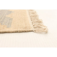 Flat-weave Anatolian Ivory Wool Kilim