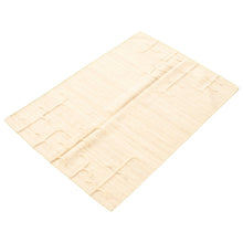 Flat-weave Ankara Ivory Wool Kilim