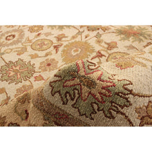 Flat-Weave Lahor Finest Cream Wool Tapestry Kilim