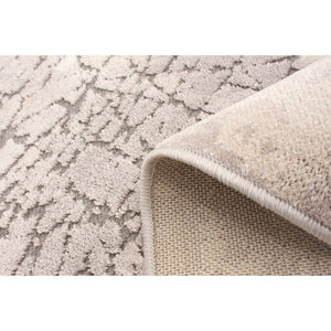 Emma Watson Grey Patterned Soft Area Rug